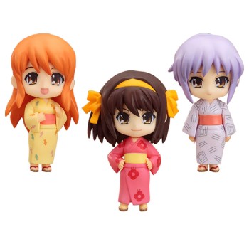 The Melancholy of Haruhi Suzumiya Nendoroid Petite Action Figure Set Summer Festival 7 cm (3)